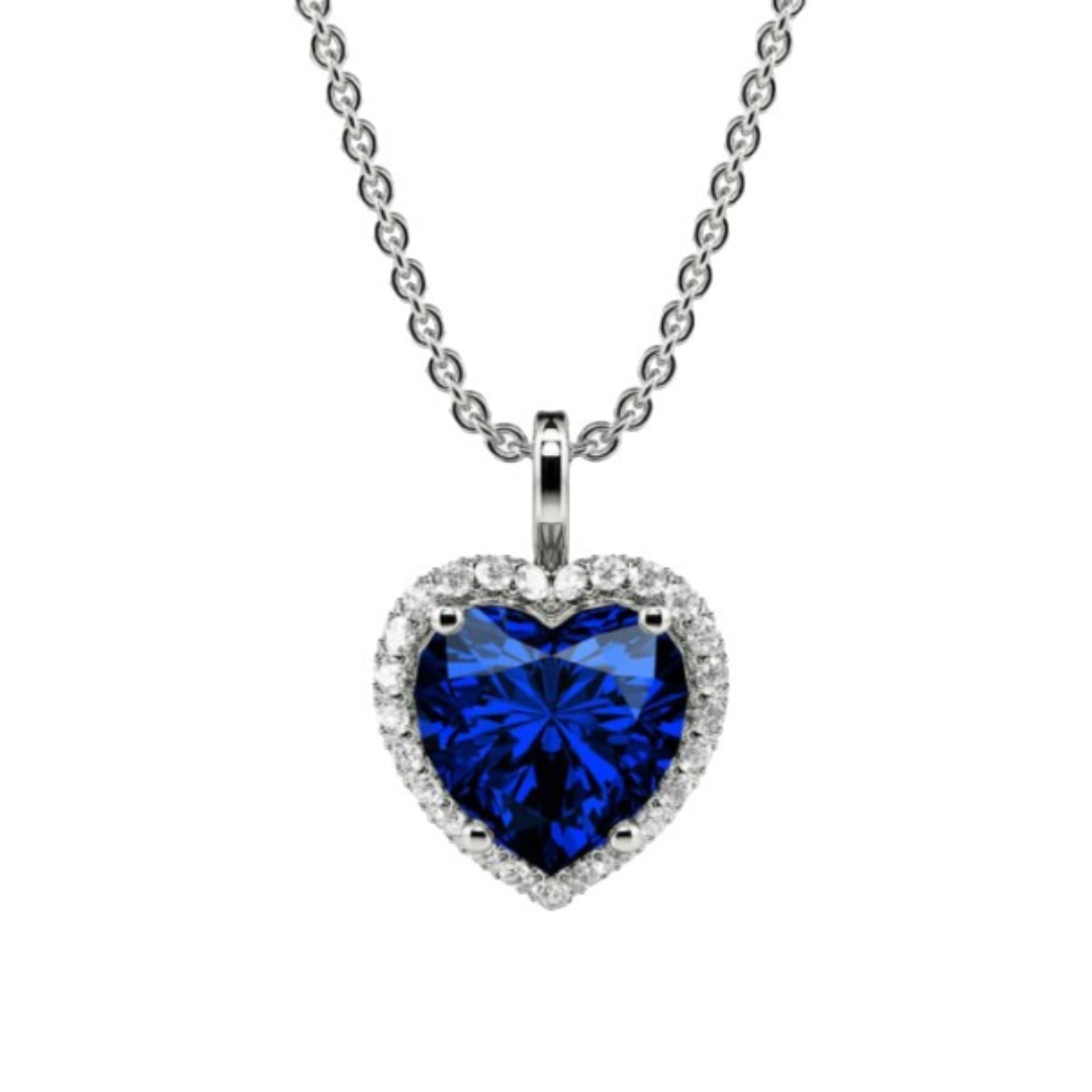 Enchanted Love Sapphire Necklace