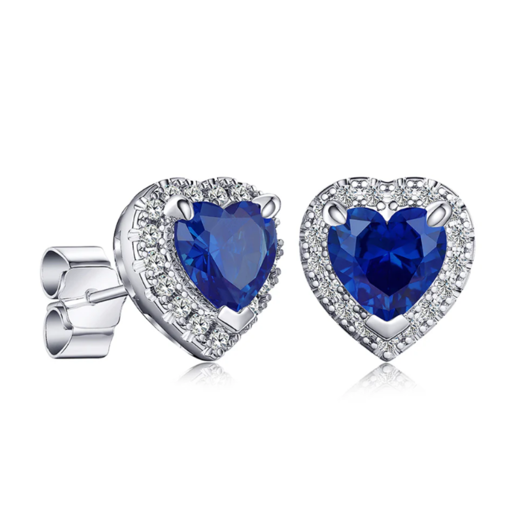 Love's Whisper Sapphire Earrings